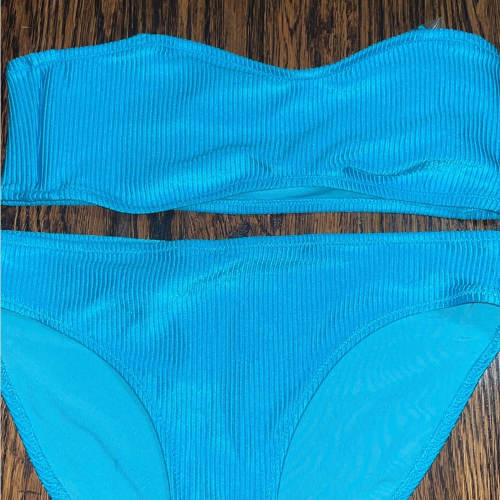 Aerie Blue Bikini Swimwear